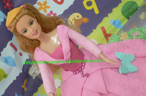 close up 3D Princess Aurora - mommycakes