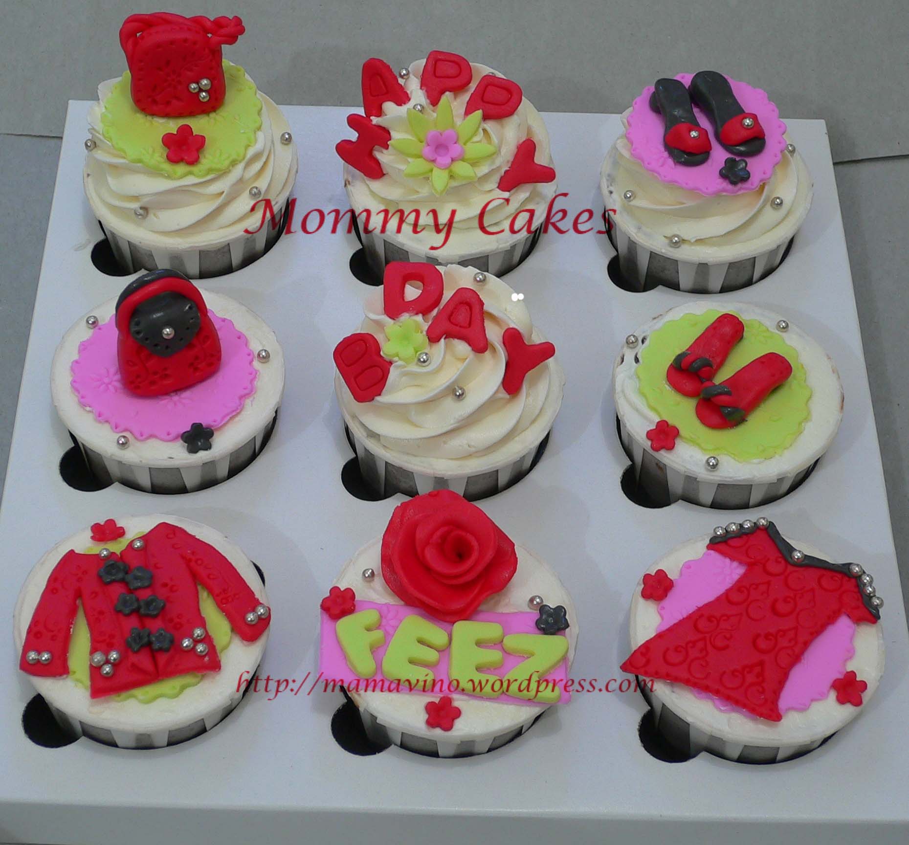 Fondant Decoration Mommy Cakes Jogja Cake Cupcake Cookies